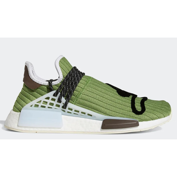 Adidas NMD Hu Pharrell x Billionaire Boys Club Green Mens Running Dog Shoes 13.5 main image 5